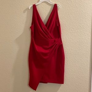 Guess Red Sleeveless Cocktail Dress